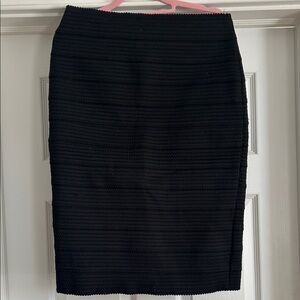 Express Elegant bandage style Black Pencil Skirt.